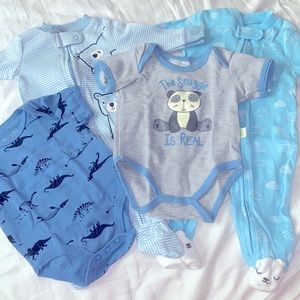 Five piece baby boy bundle, size 3m